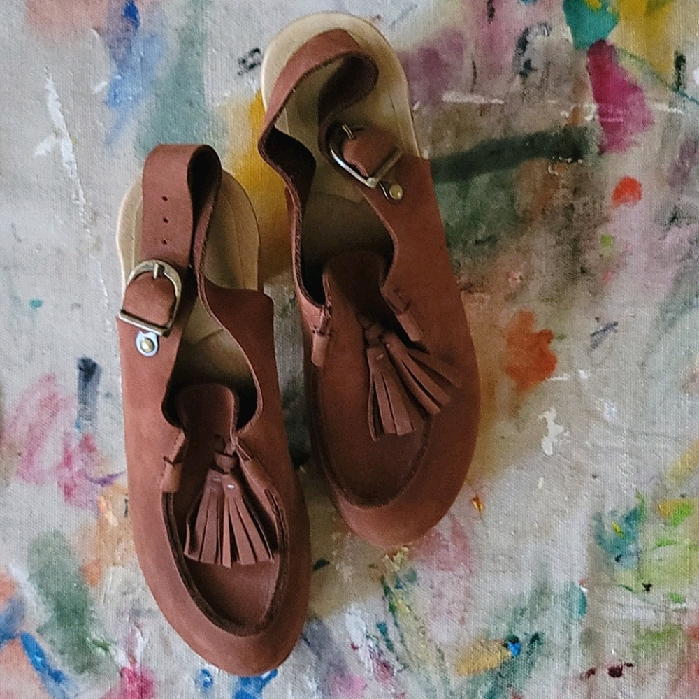 NW/OT No 6 Kilte Clogs rust/pink 37